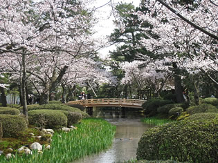 兼六園と金沢城